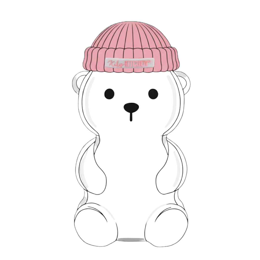 Kikis Bear Cup Glass - Rosa - Image 6