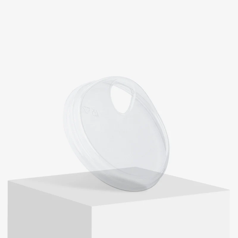 Deckel transparent mit Trinkloch SIPFIT 100er