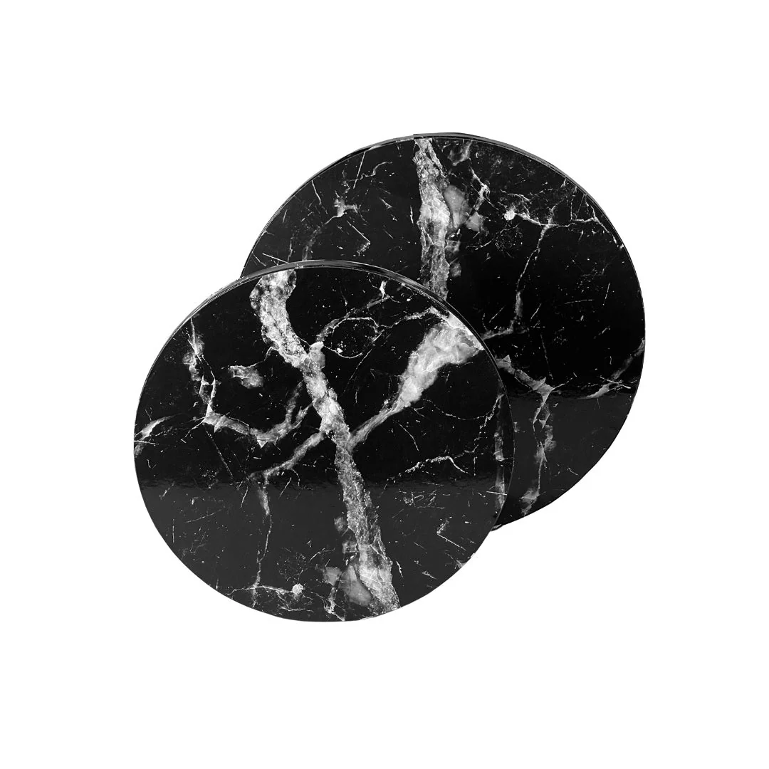 Kikis Cake Board - Mamor-Optik weiß 25 cm - Image 6