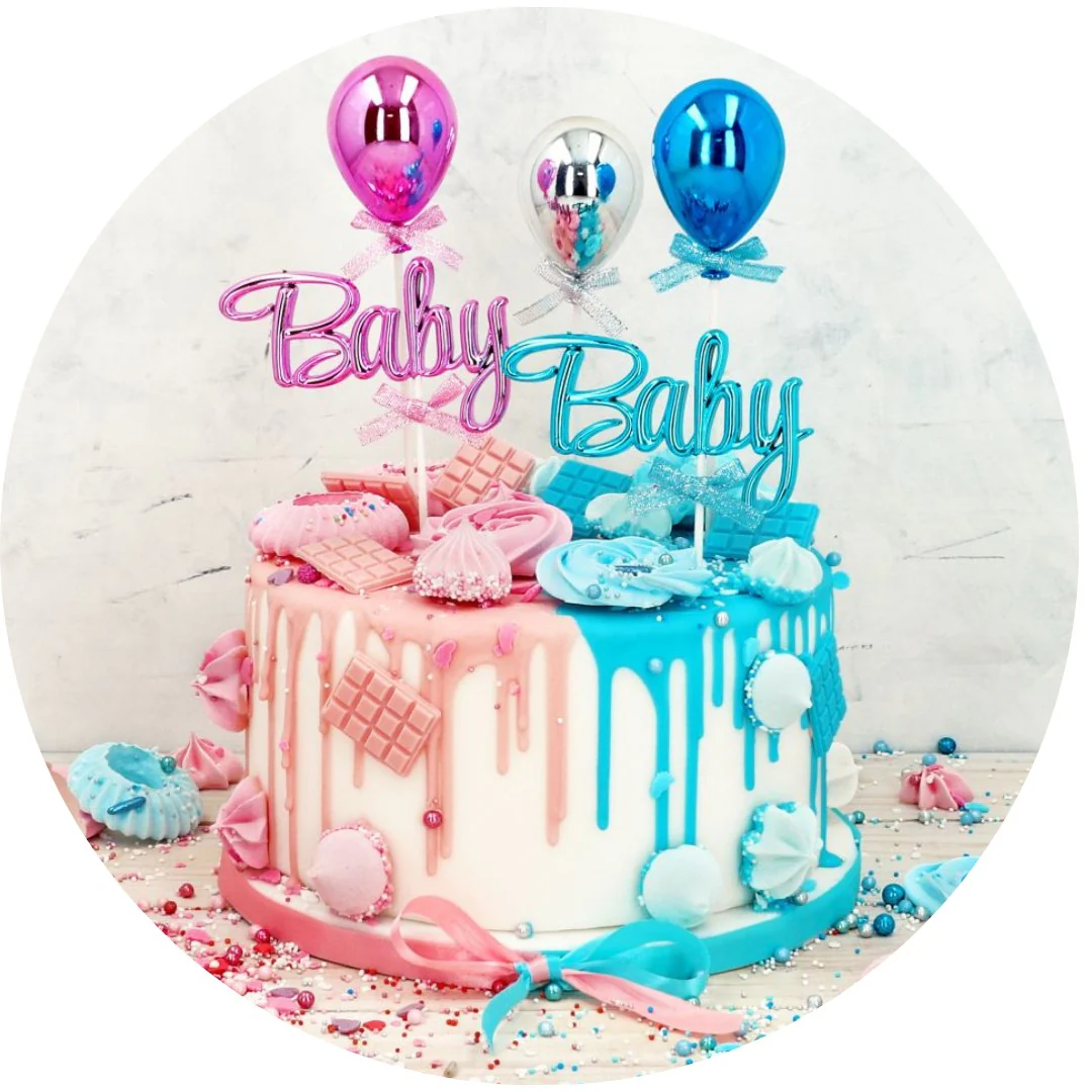 Kikis Cake Topper - Ballon Blau - Image 2