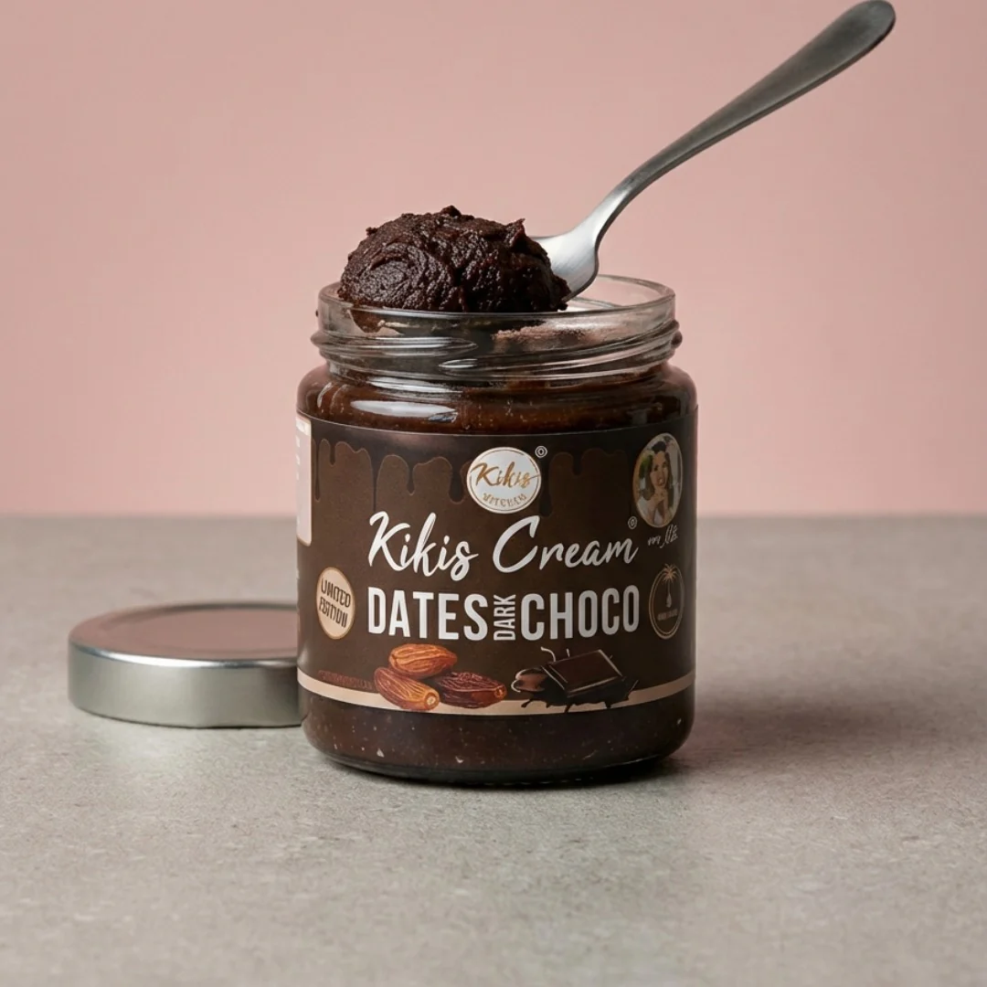 Kikis Cream - DATTEL DARK CHOCO - Dattelschokocreme - Image 7