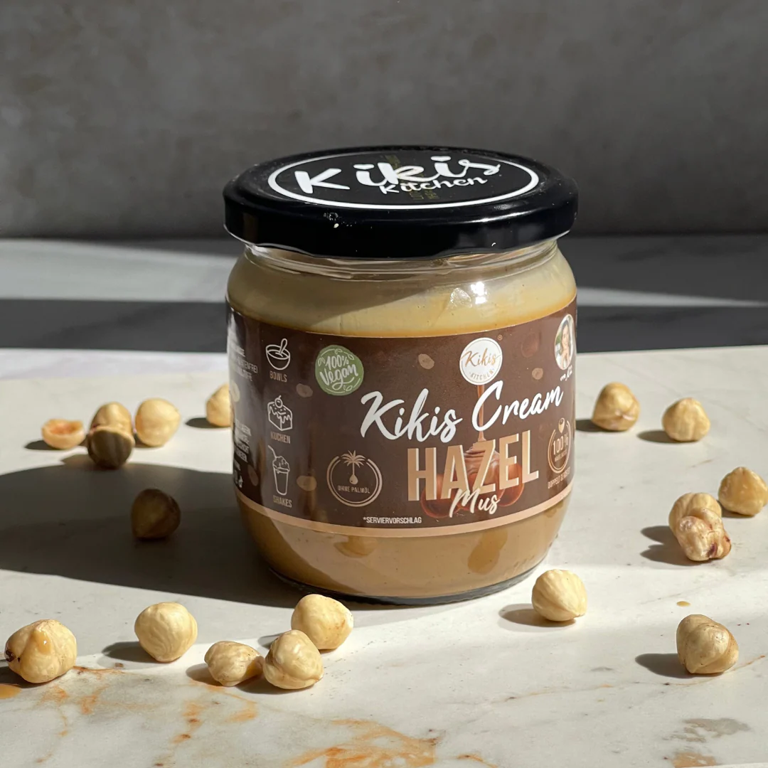 Kikis Cream HAZEL - MUS - Haselnussmus - Image 4