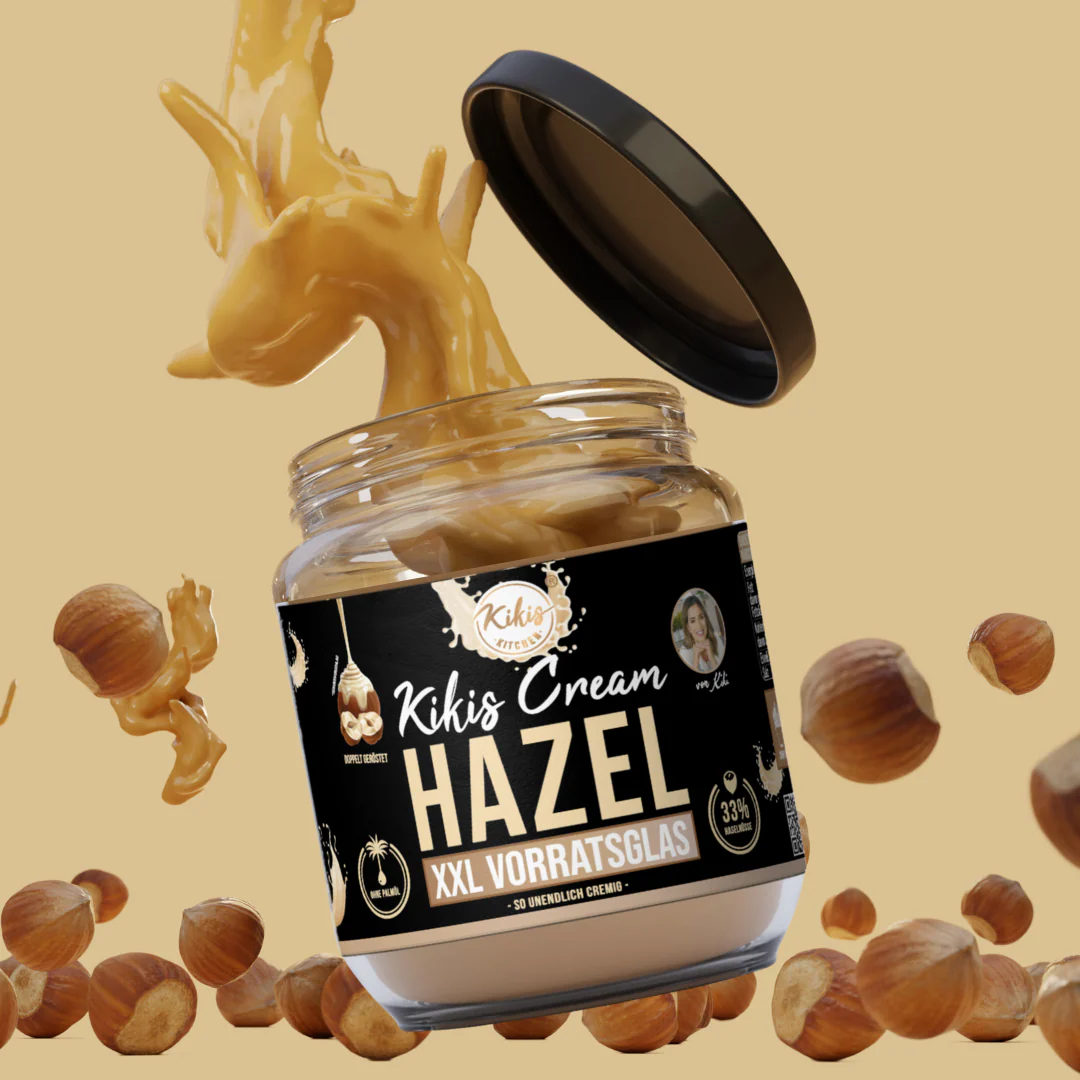 Kikis Cream HAZEL XXL 900g - Haselnusscreme