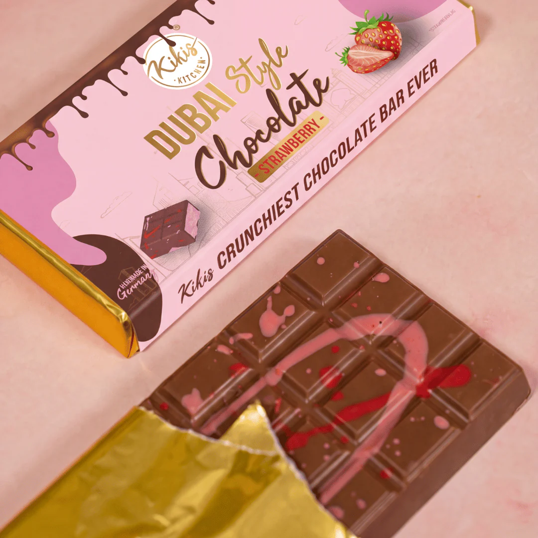 Kikis Dubai Style Chocolate - Strawberry 🍫🍓