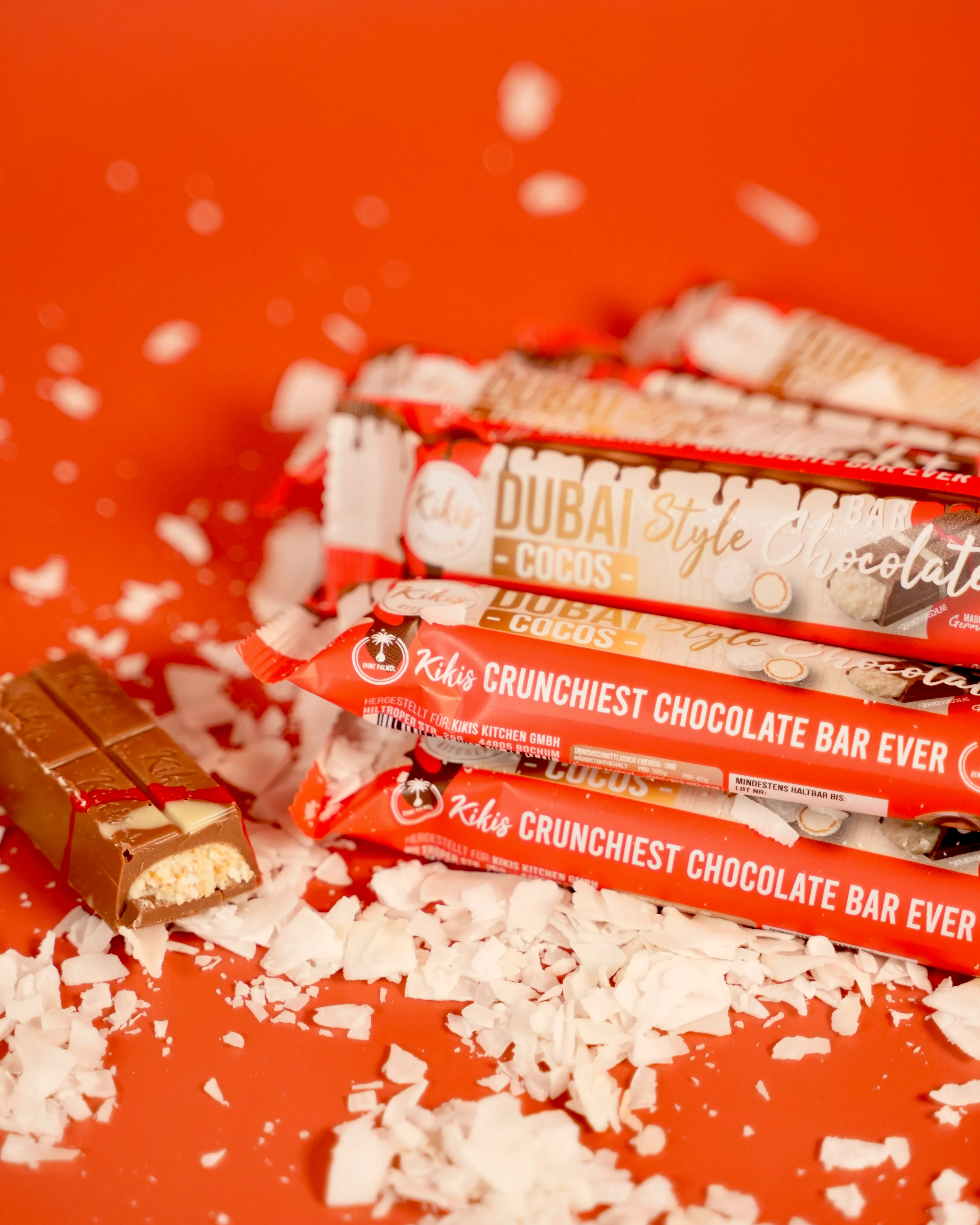 Kikis Dubai Style Bar Chocolate - Cocos 🍫 - Image 5