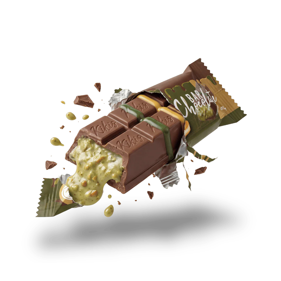 Kikis Dubai Style Bar Chocolate - Pistachio🍫 4er - Image 2