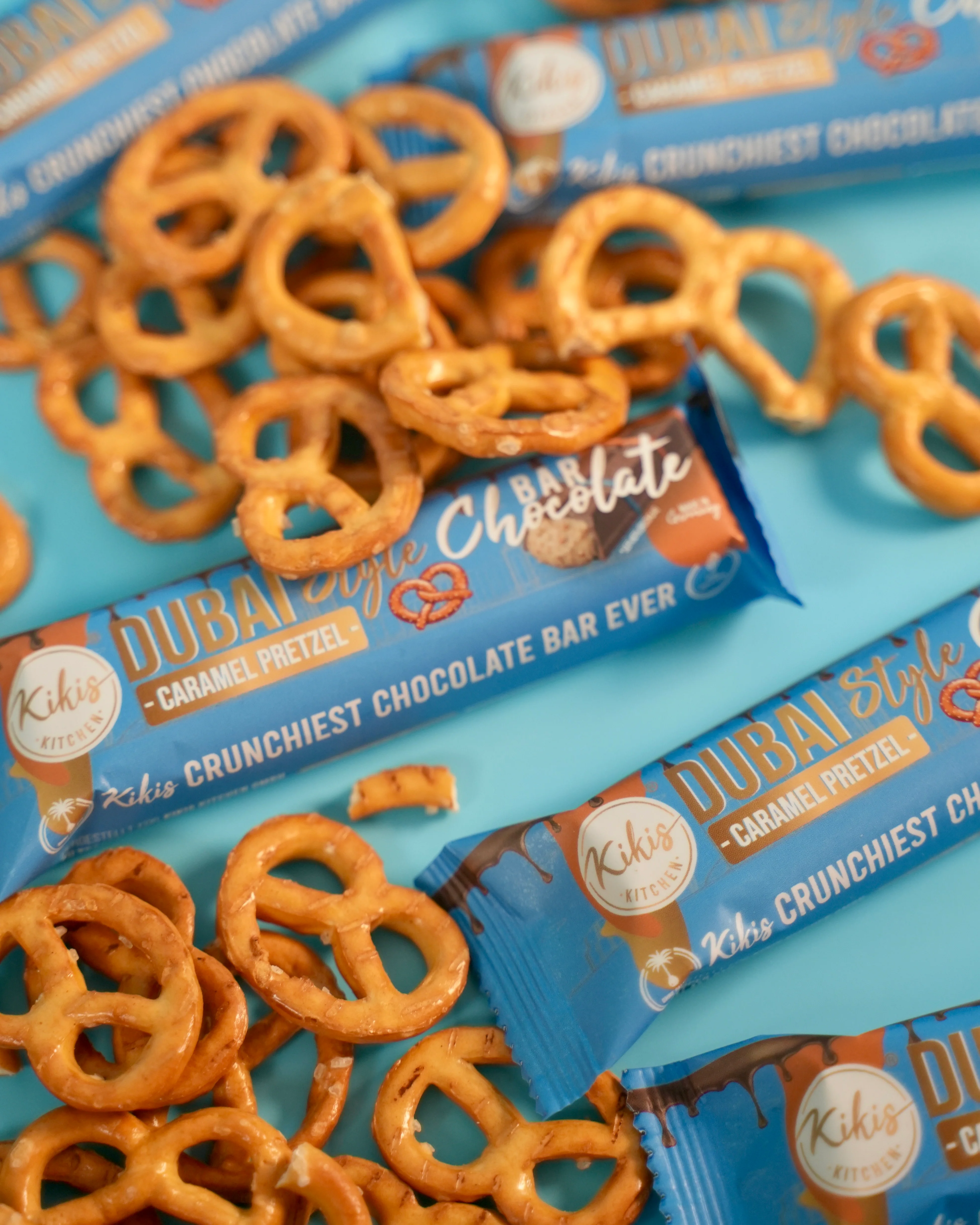 Kikis Dubai Style Bar Chocolate - Caramel Pretzel 🥨 - Image 7