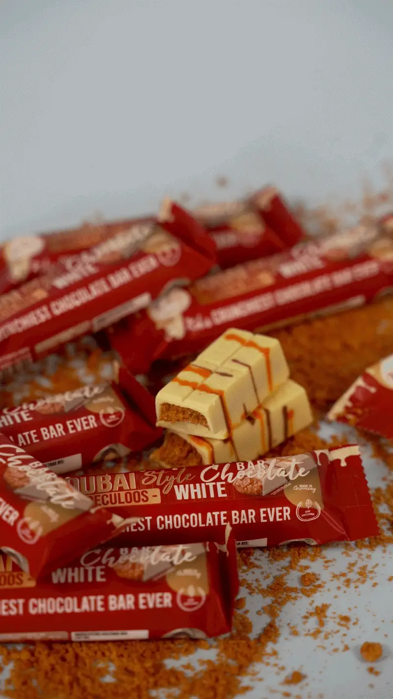 Kikis Dubai Style Bar White Chocolate - Speculoos 🍫 - Image 2