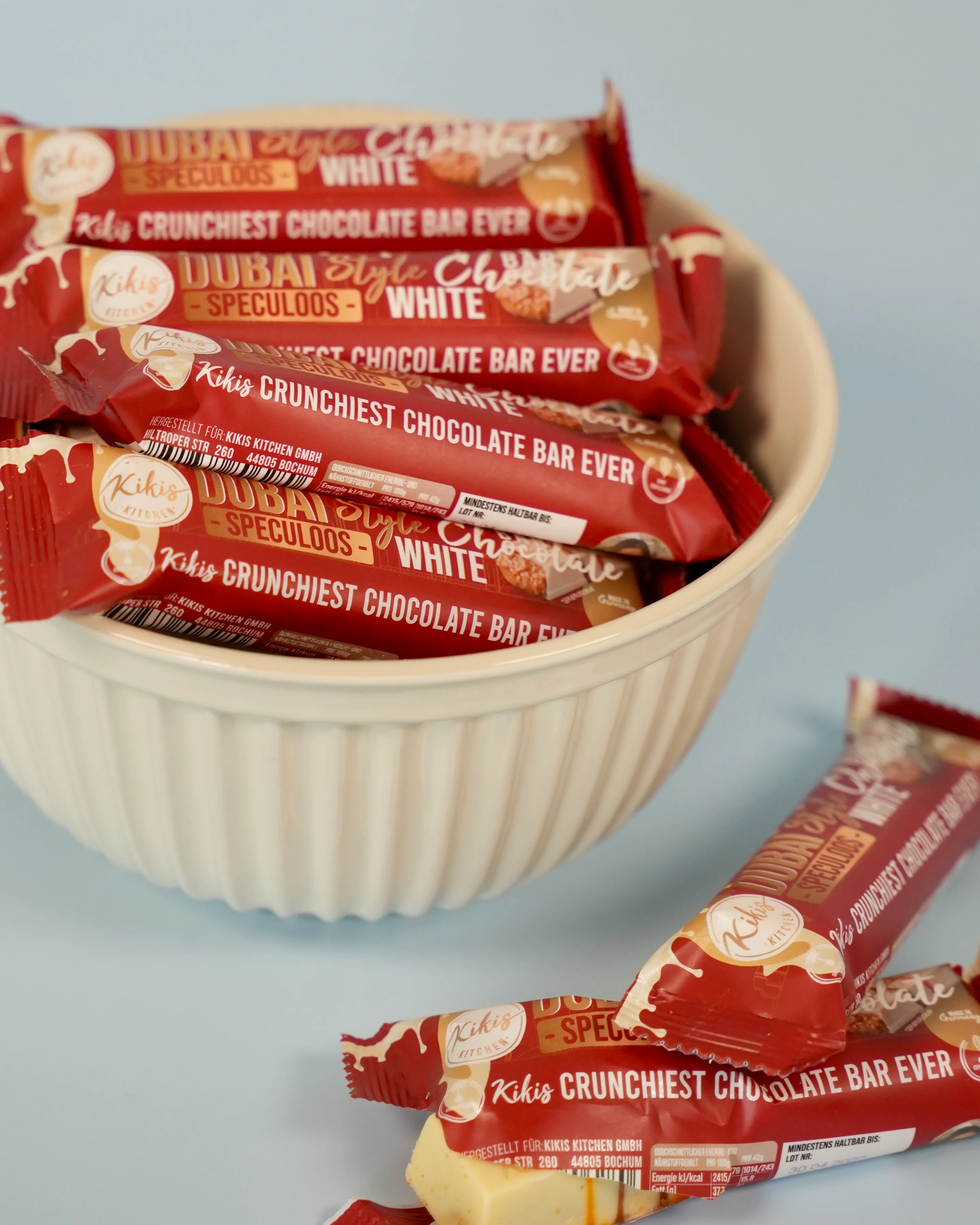 Kikis Dubai Style Bar White Chocolate - Speculoos 🍫 - Image 3