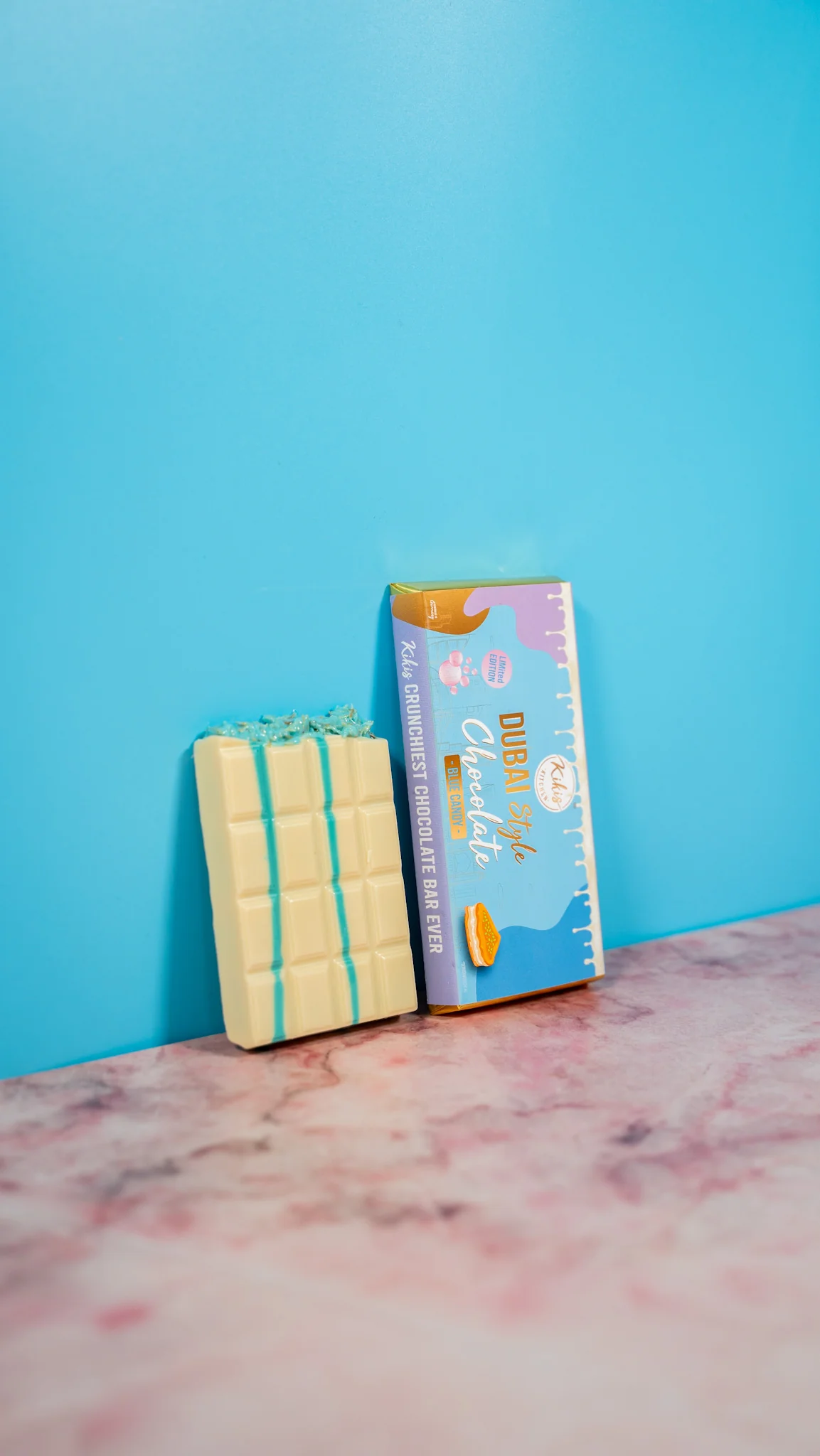 Kikis Dubai Style Chocolate - Blue Candy 🍫 - Image 3