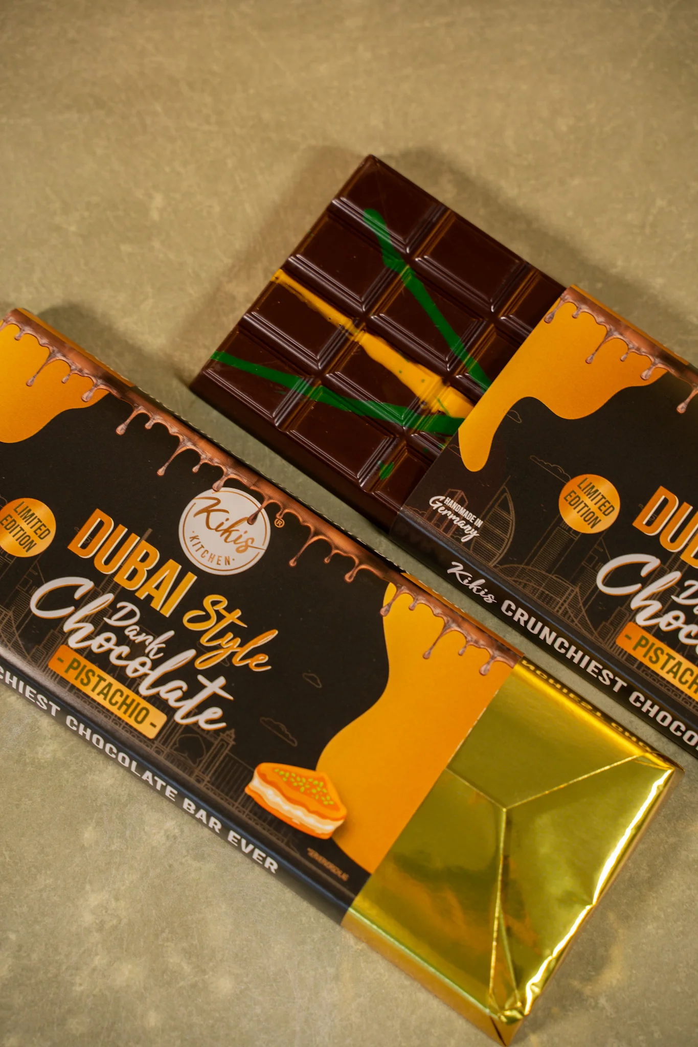 Kikis Dubai Style Dark Chocolate - PISTACHIO 🍫 - Image 5