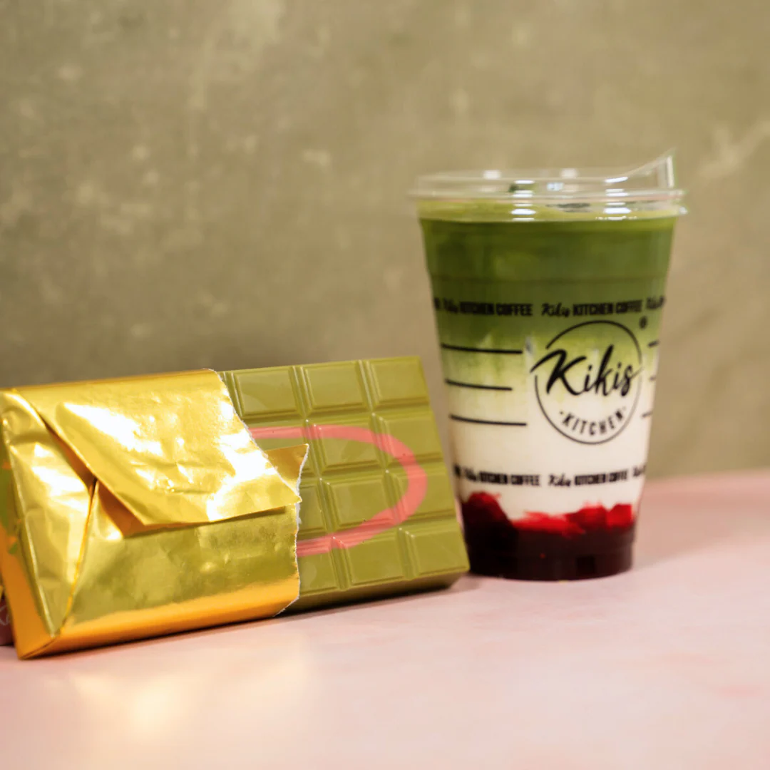 Kikis Dubai Style Chocolate - Strawberry Matcha 🍫 - Image 4