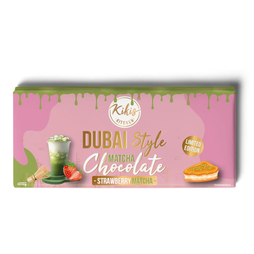 Kikis Dubai Style Chocolate - Strawberry Matcha 🍫 - Image 8