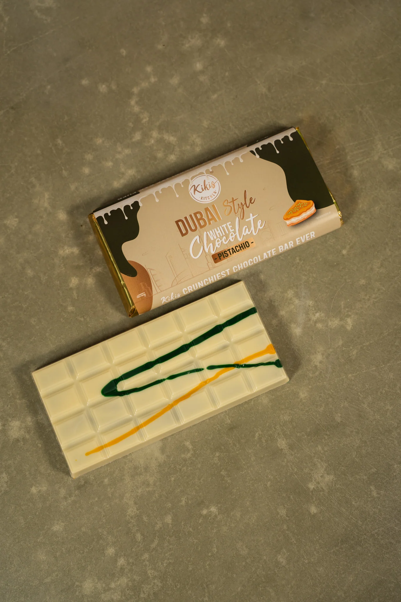 Kikis Dubai Style White Chocolate - PISTACHIO 🍫 - Image 16