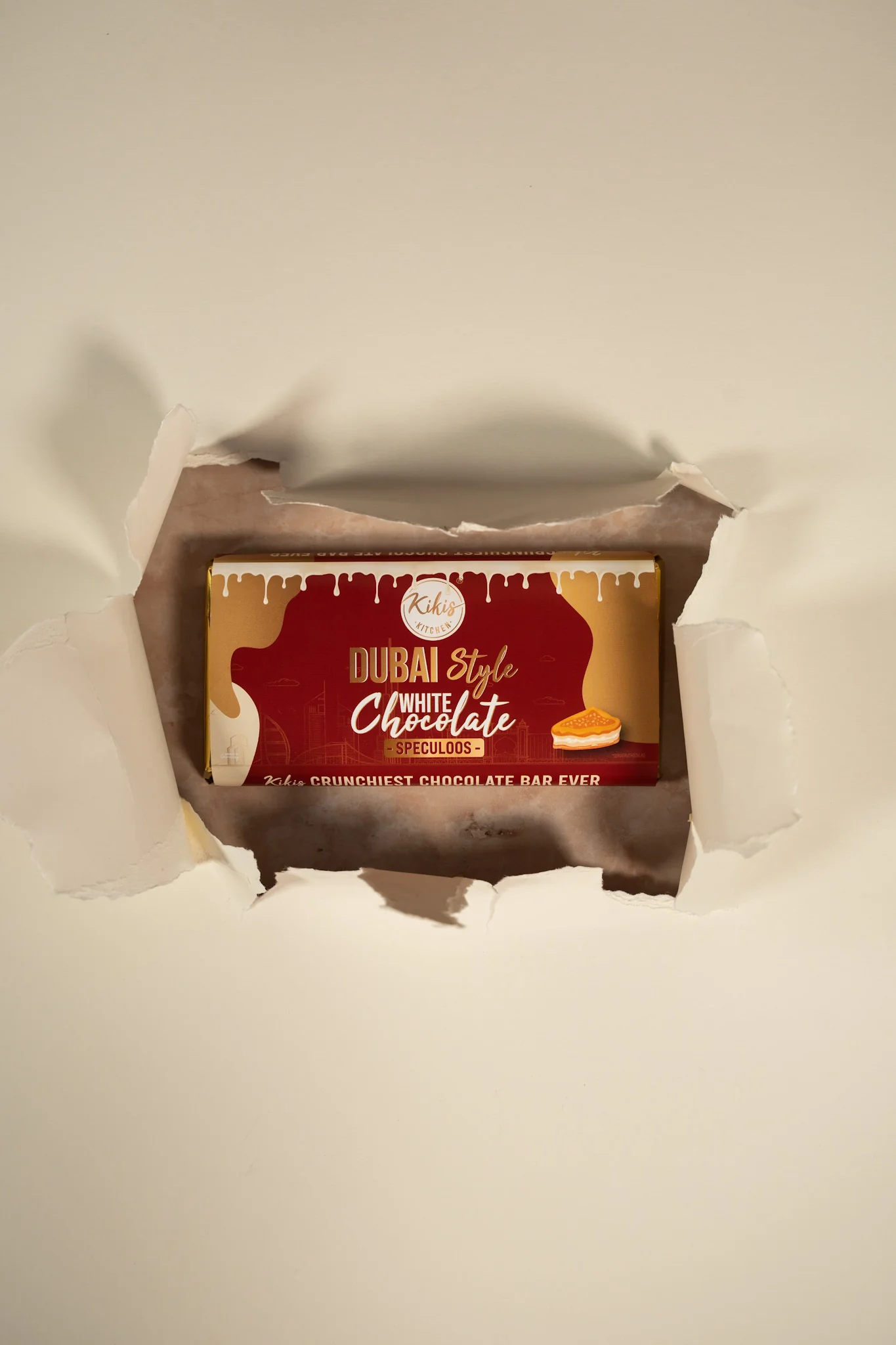 Kikis Dubai Style White Chocolate - SPECULOOS 🍫 - Image 3
