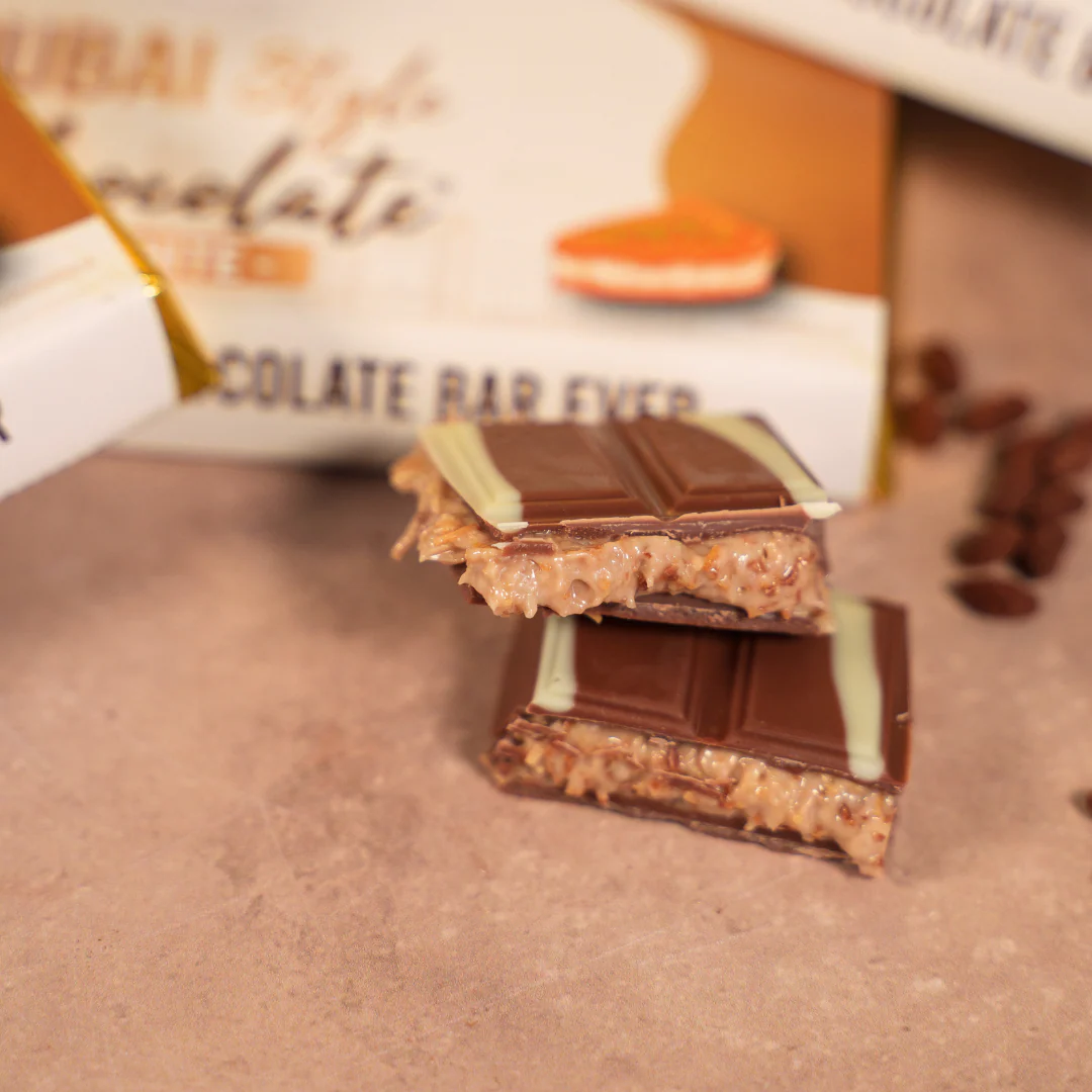 Kikis Dubai Style Chocolate - White Choco mit Knusperkugeln 🍫 - Image 4