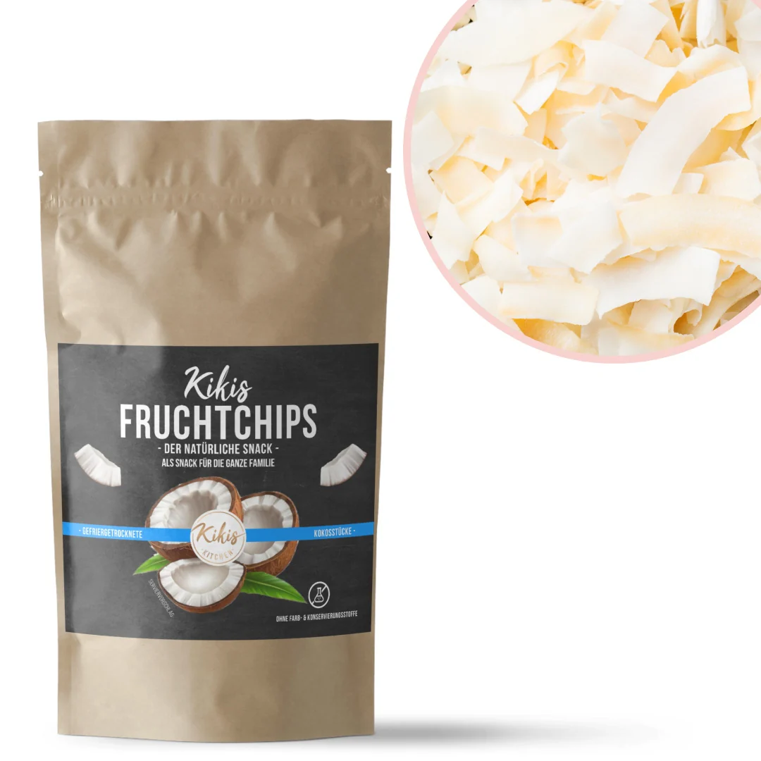 Kikis Fruchtchips - Kokosnuss MHD 01.07.2026