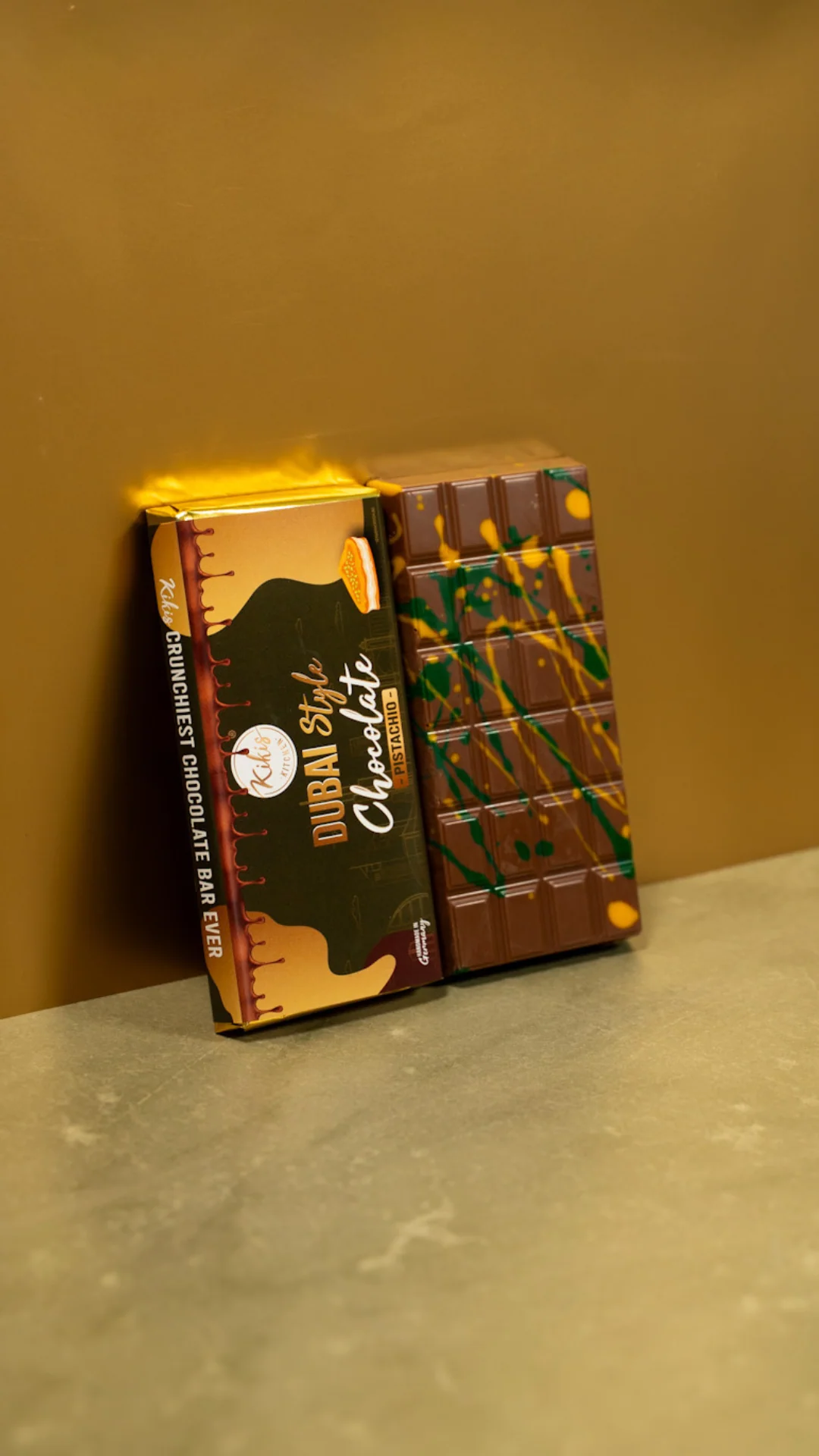 Kikis Dubai Style Chocolate - PISTACHIO 🍫 - Image 5