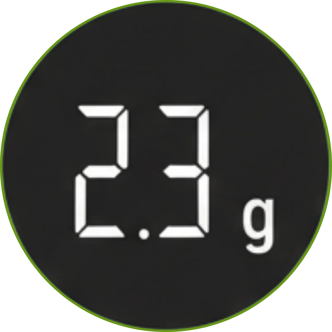 Kikis Matcha Waage – Digitale Feinwaage 0,1g (3kg) - Image 5