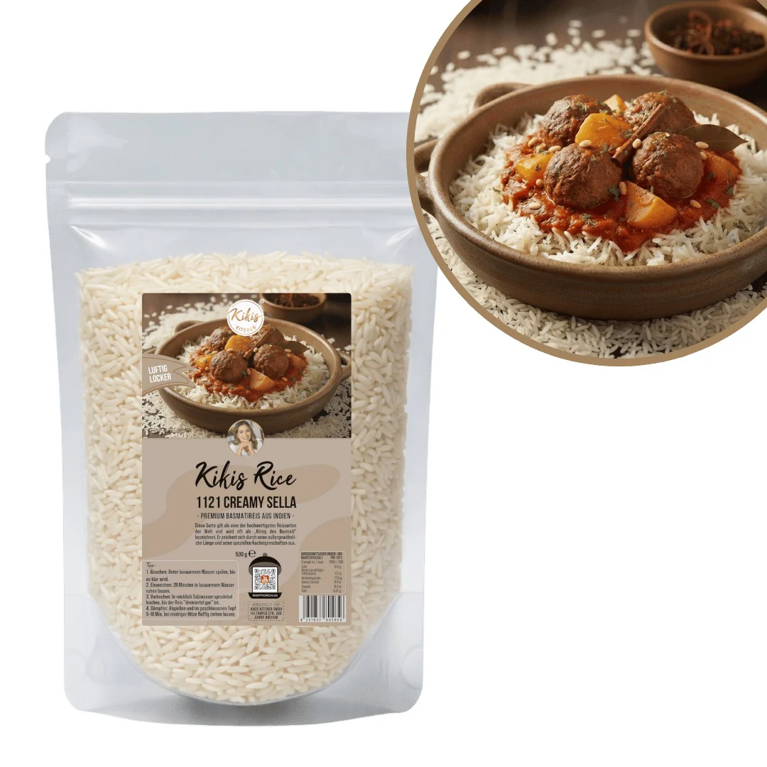 Kikis Rice - 1121 Creamy Sella Basmatireis 🍚