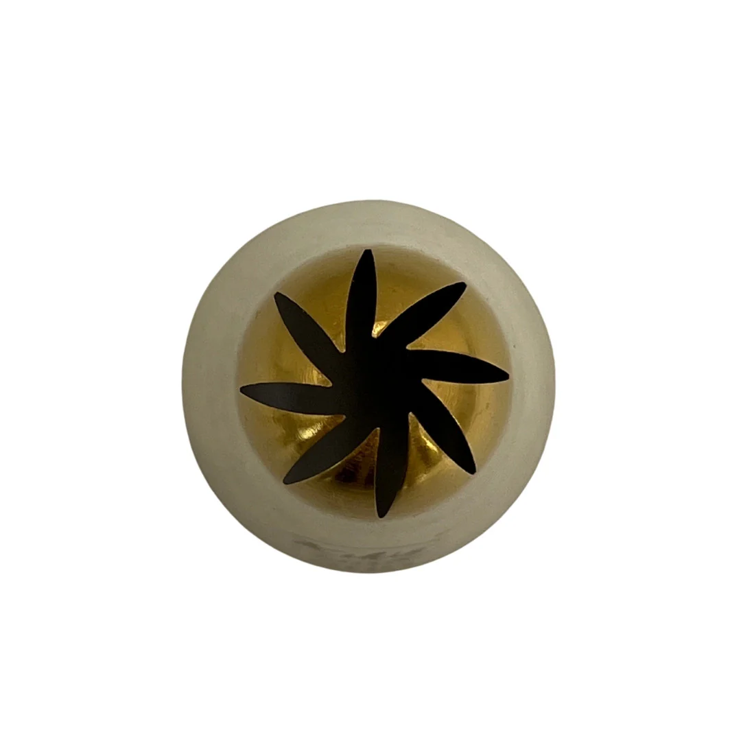 Kikis Rosen-Tülle in GOLD gerade Ø 8mm - Nr: 200 - Image 2