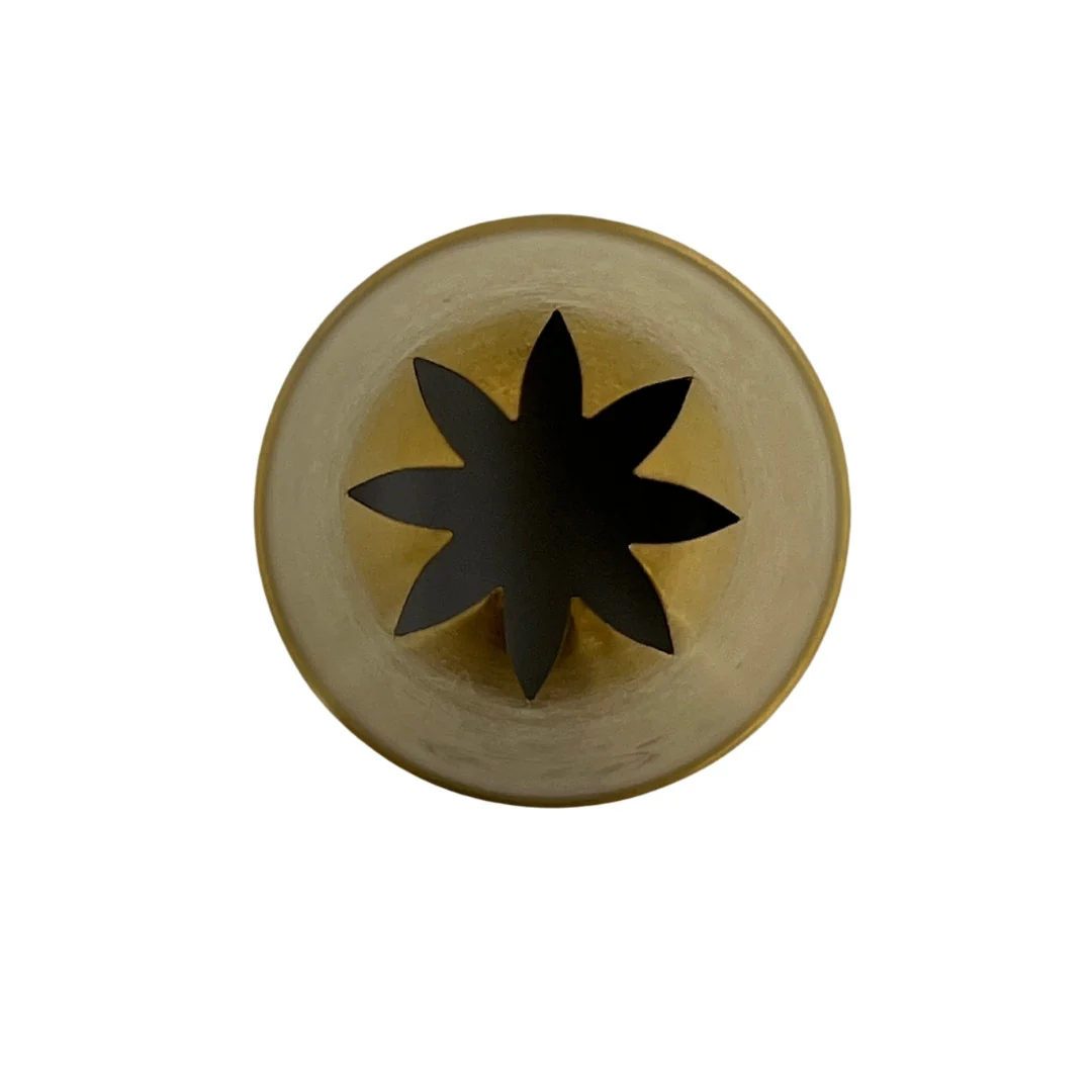 Kikis Rosen-Tülle in GOLD geschwungen Ø 8mm - Nr: 300 - Image 3