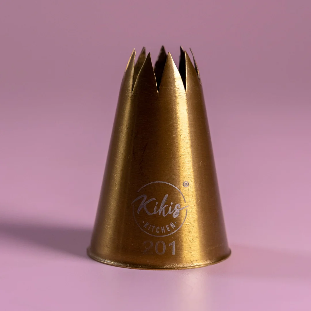 Kikis Stern-Tülle in GOLD Ø 16mm - Nr: 201 - Image 3