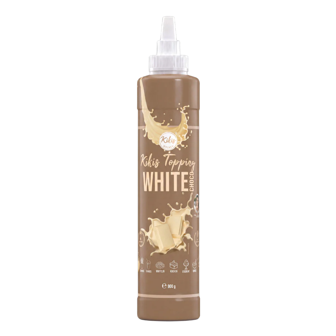 Kikis Topping White Choco - weiße Schokolade 900g - Image 3
