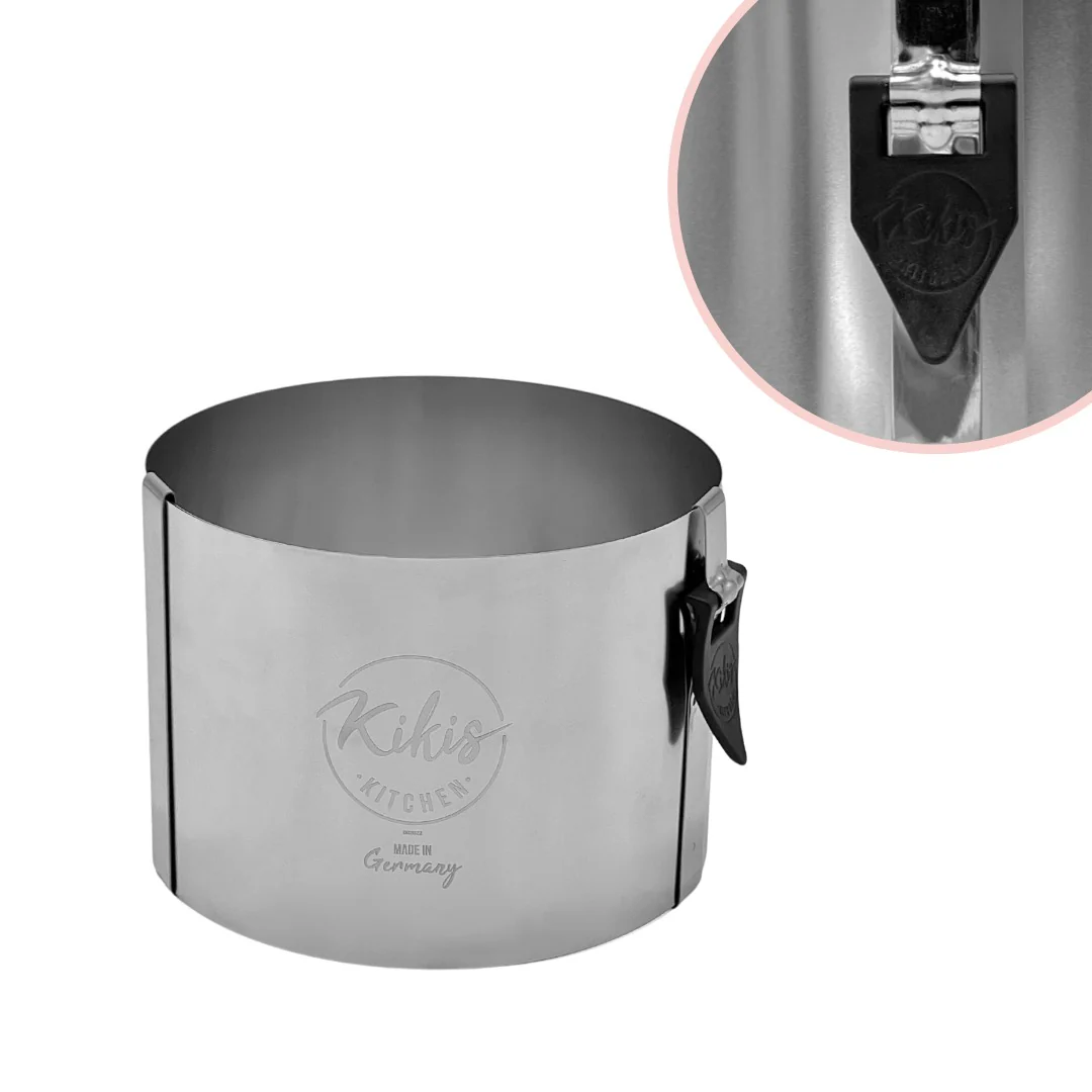 Kikis Tortenring MINI mit Klemmhebel & Skala - Image 2