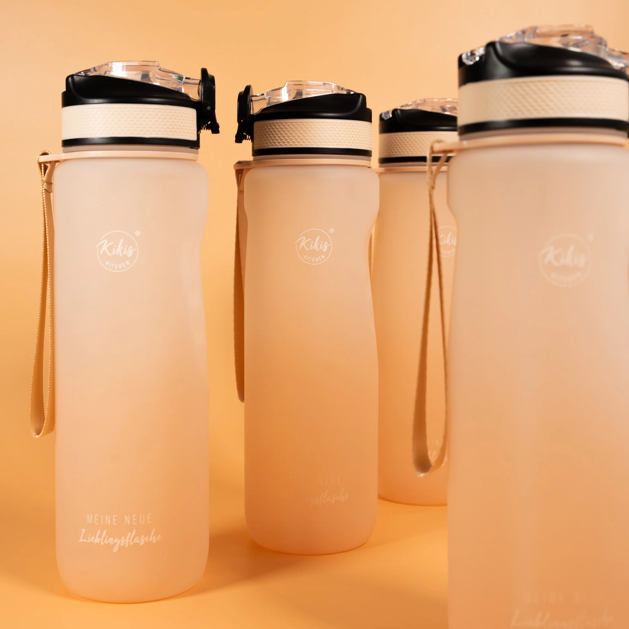 Kikis Tritan-Trinkflasche beige / Lieblingsflasche 900 ml - Image 4