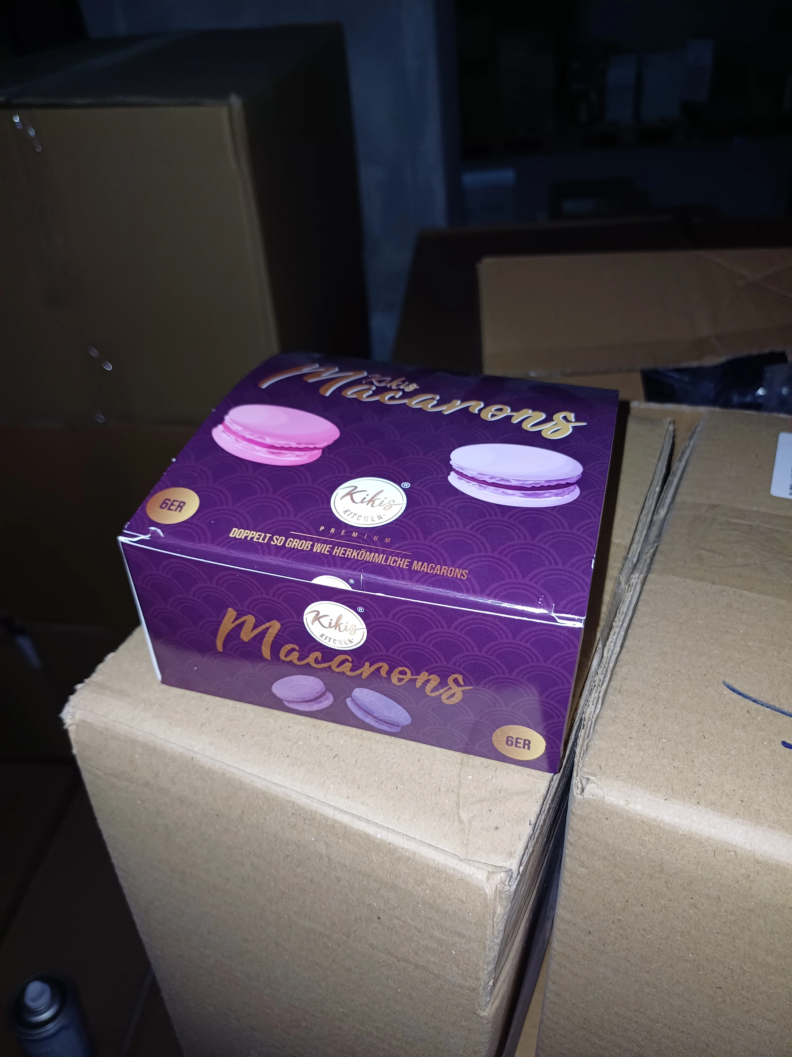 Macaron 6er Außen Kikis 1 Karton = 750 Stück