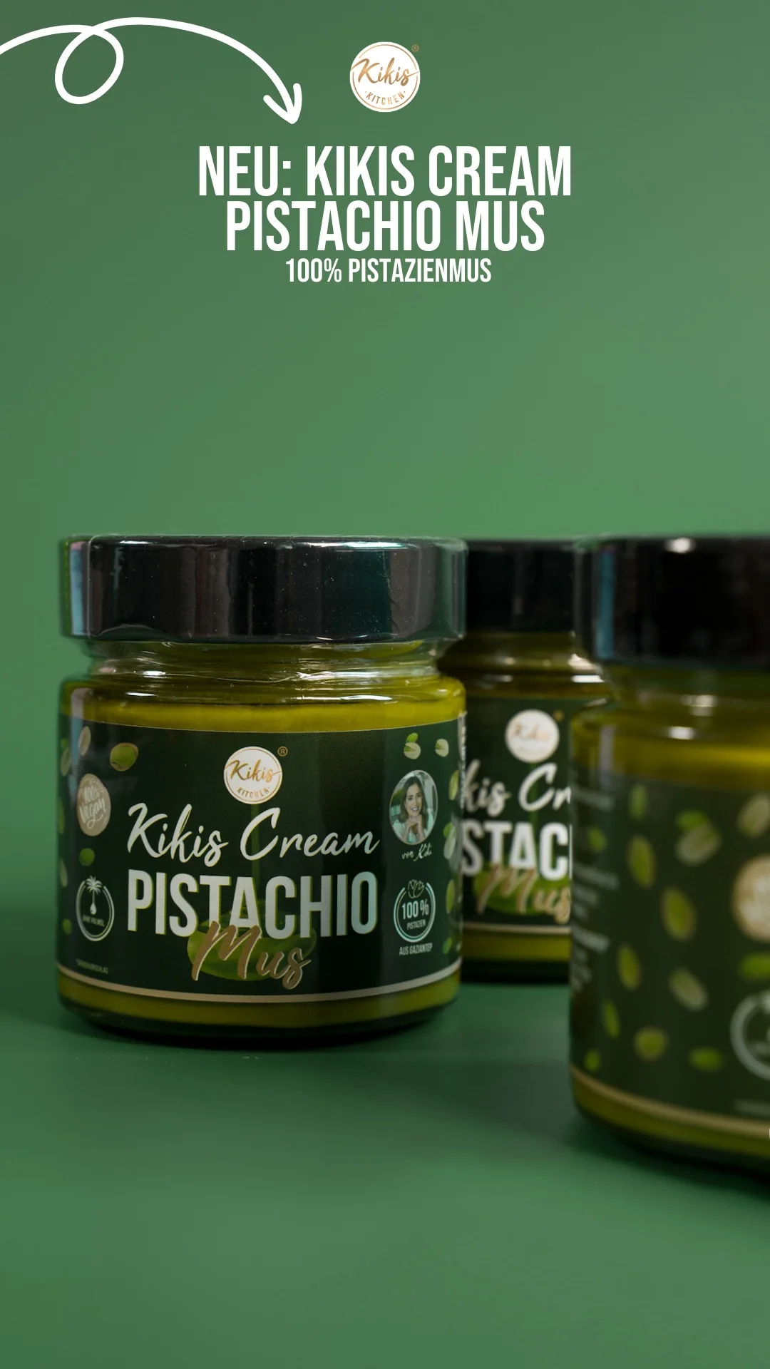 Kikis Cream PISTACHIO MUS - 100% Pistazienmus - Image 4