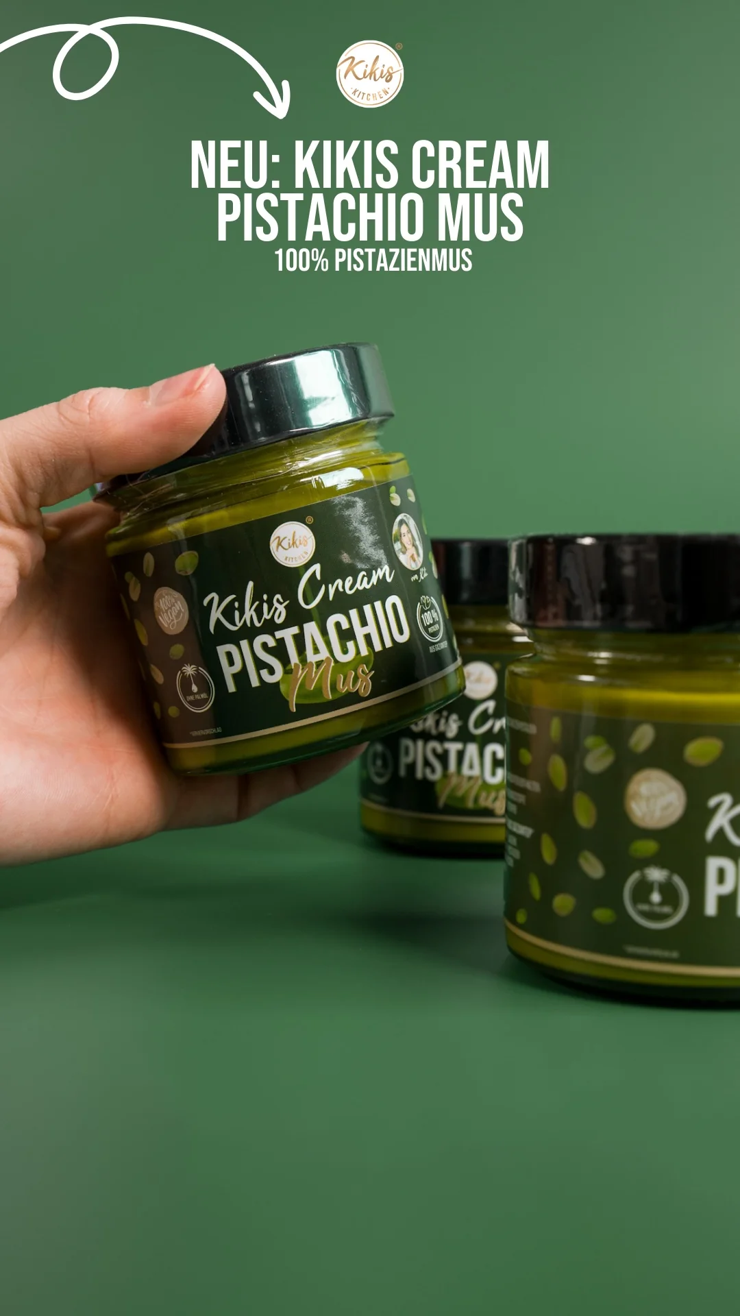 Kikis Cream PISTACHIO MUS - 100% Pistazienmus - Image 5