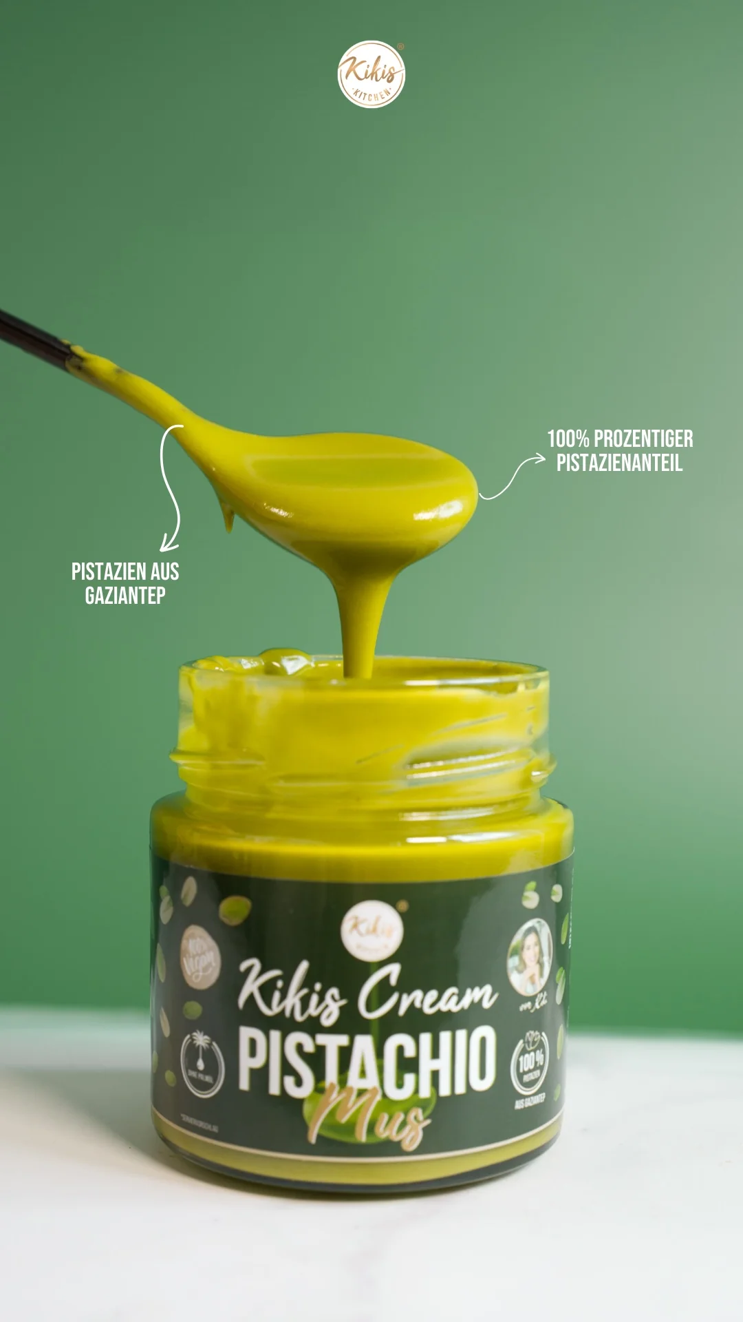 Kikis Cream PISTACHIO MUS - 100% Pistazienmus - Image 7