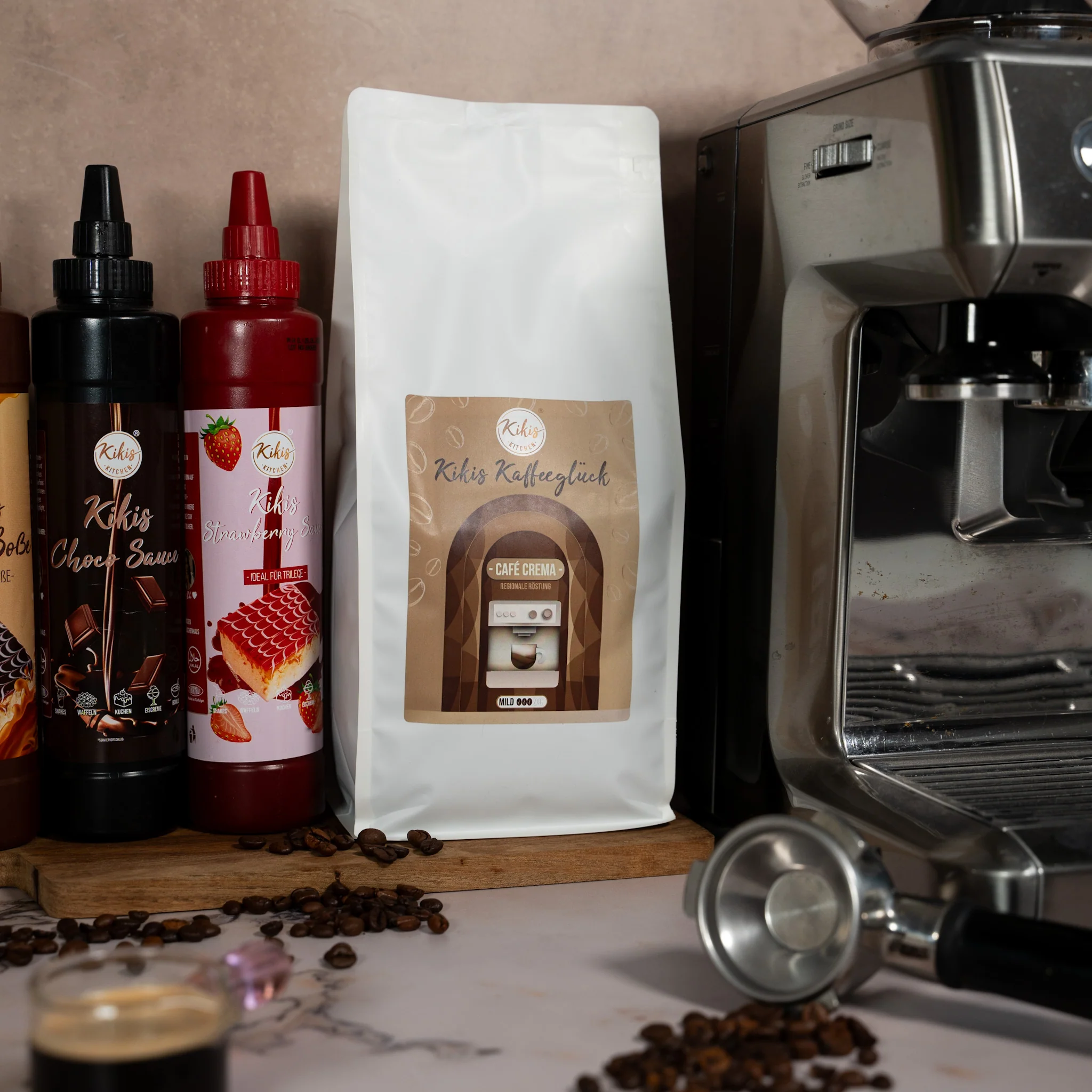 Kikis Kaffeeglück - Cafe Crema 1000g - Image 2