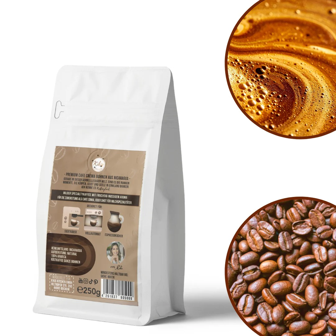 Kikis Kaffeeglück - Cafe Crema 250g - Image 6