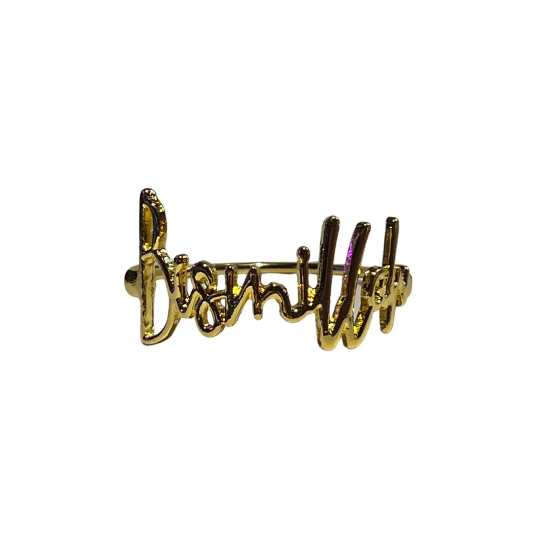 NEU: Serviettenring Bismillah 4er Set Goldoptik - Image 2