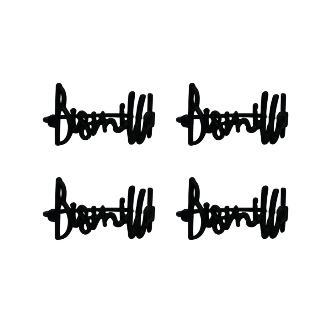 NEU: Serviettenring Bismillah 4er Set schwarz