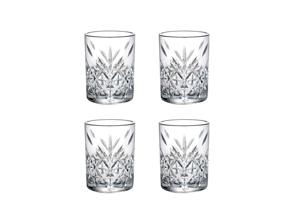 Shotgläser Timeless Kristall-Design 4 x 60ml