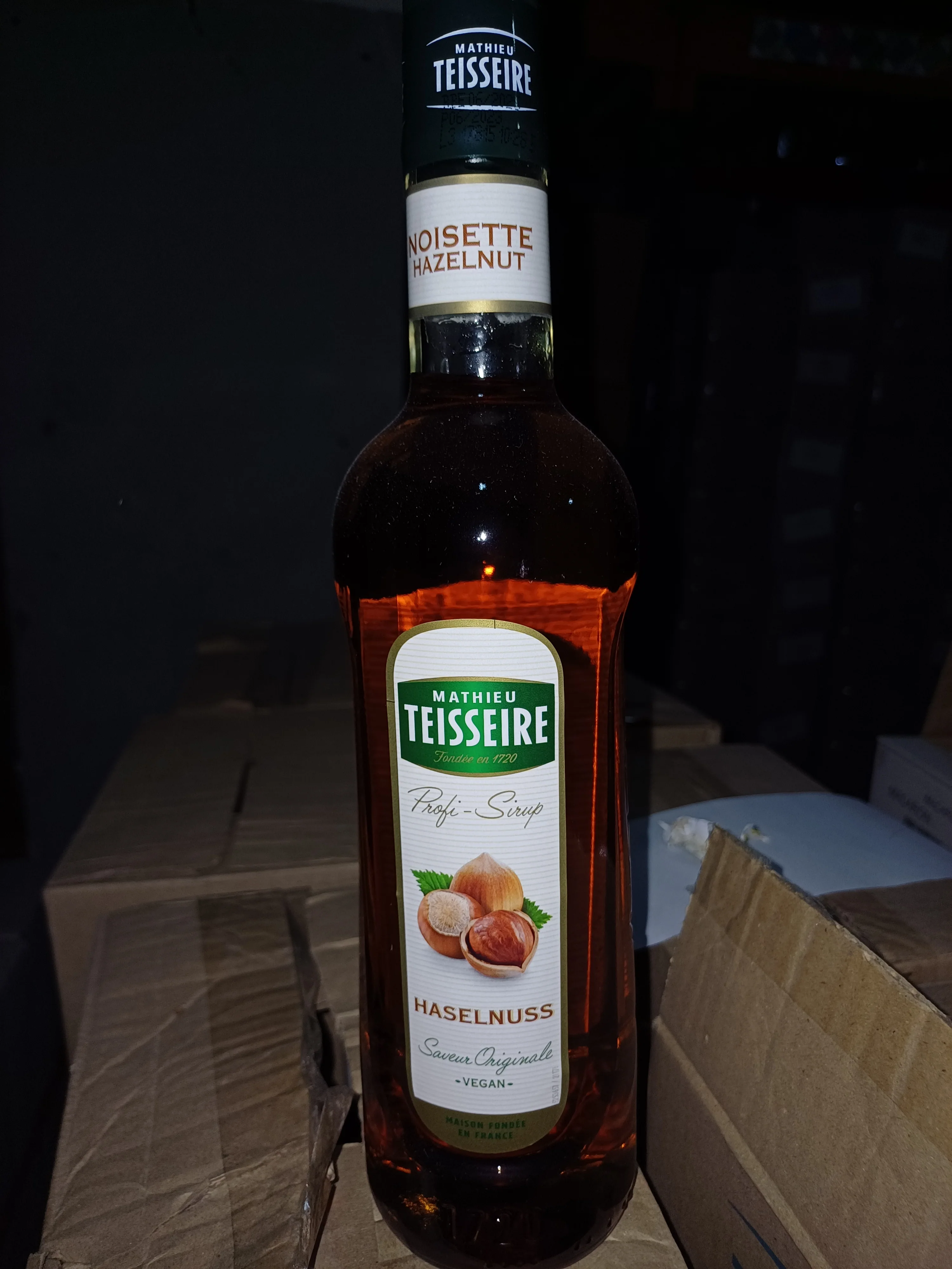 Sirup 0,7l  Haselnuss