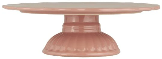 Tortenplatte - Korall-Rosa