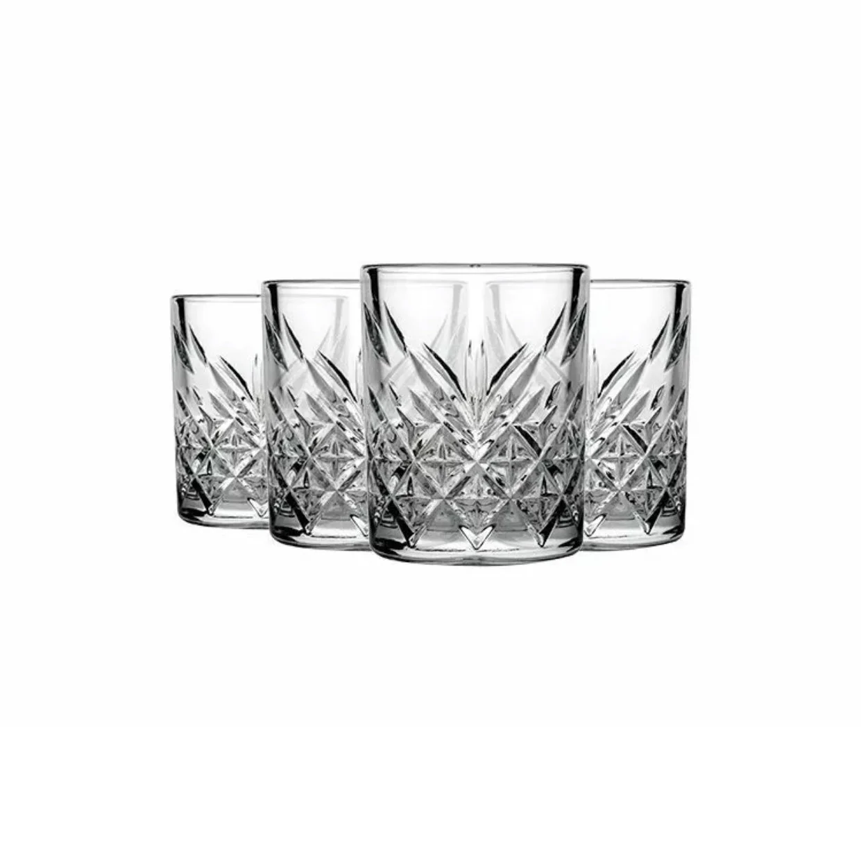 Trinkgläser Timeless Kristall-Design 4 x 345ml kurz